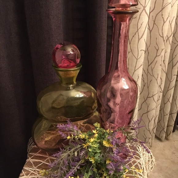 Gorgeous Colorful Vase 4pc Set - Picture 6 of 8